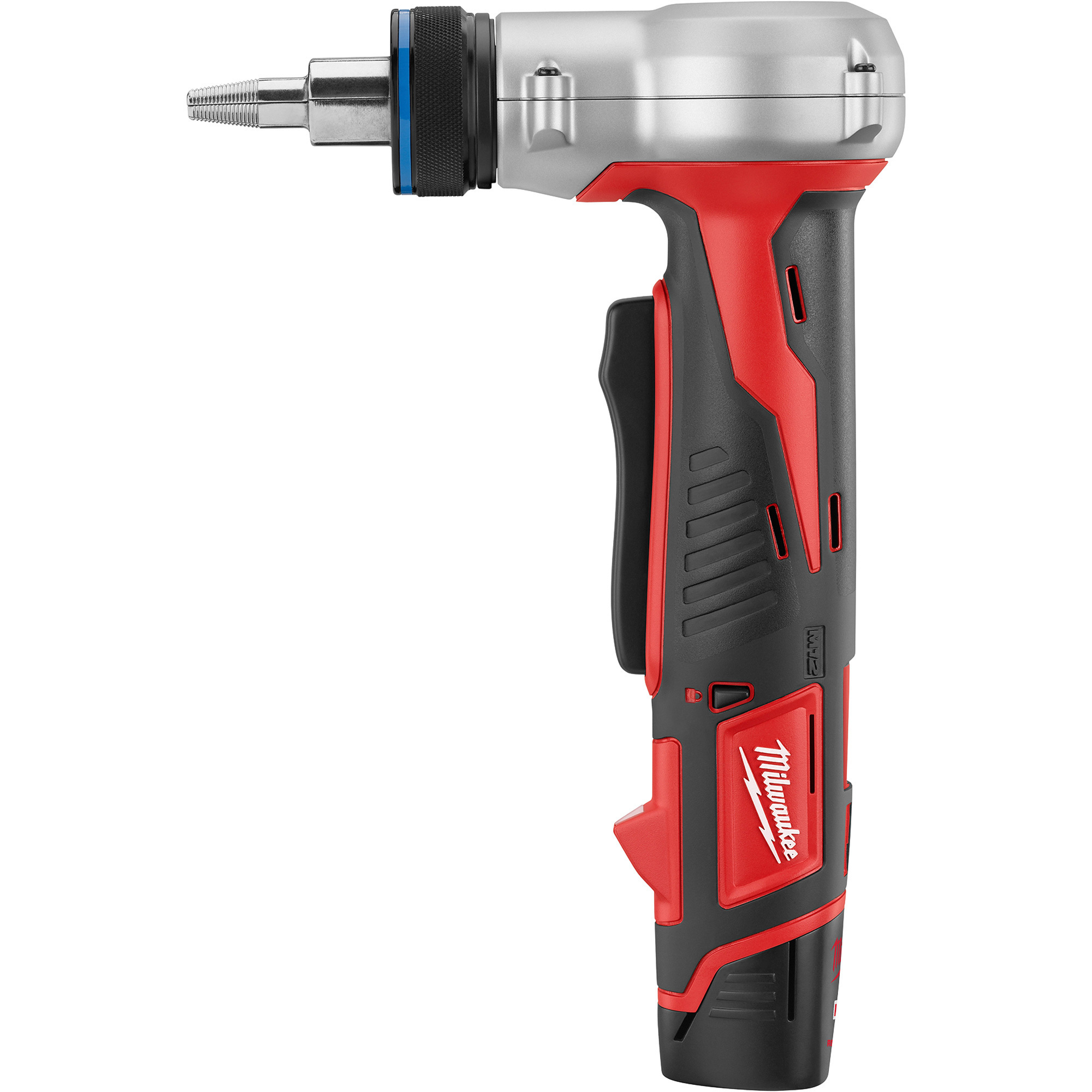 Milwaukee M12 Cordless PEX Expander Kit, 2 Batteries, Model# 2474-22